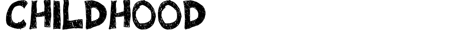 Childhood Font preview