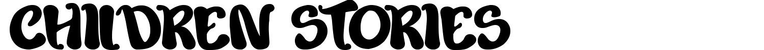 Children Stories Font preview