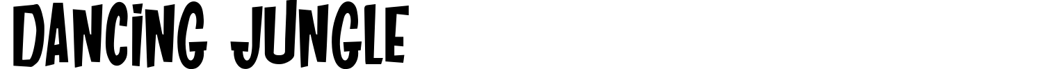 Dancing Jungle Font preview
