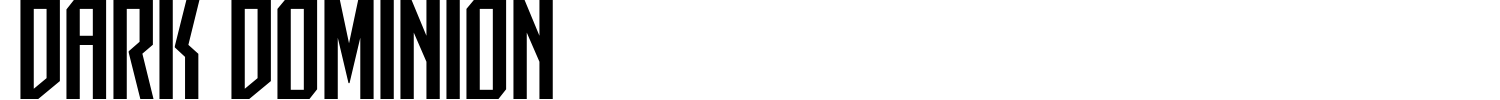 Dark Dominion Font preview