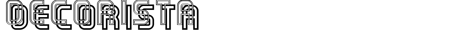Decorista Font preview