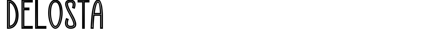 Delosta Font preview