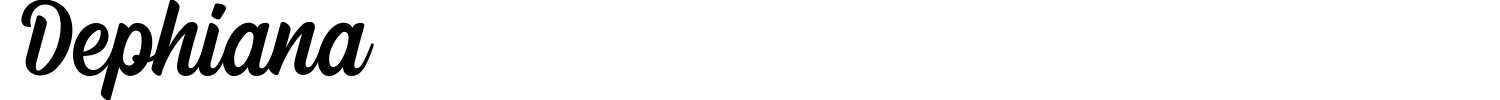 Dephiana Font preview