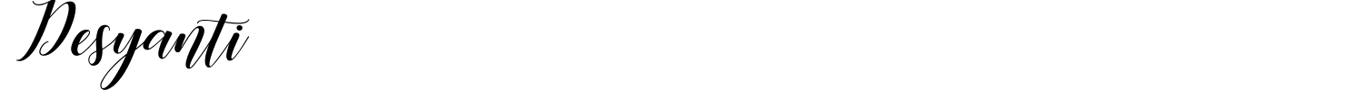 Desyanti Font preview