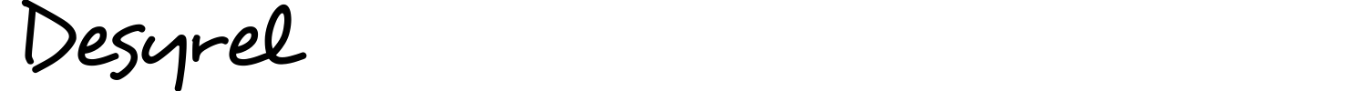 Desyrel Font preview