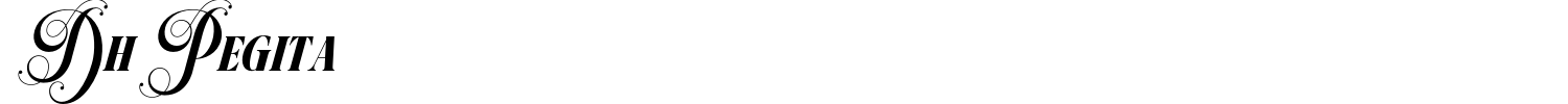 Dh Pegita Font preview