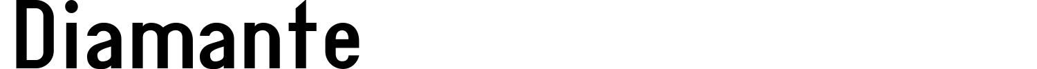 Diamante Font preview
