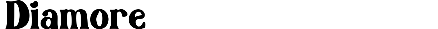 Diamore Font preview