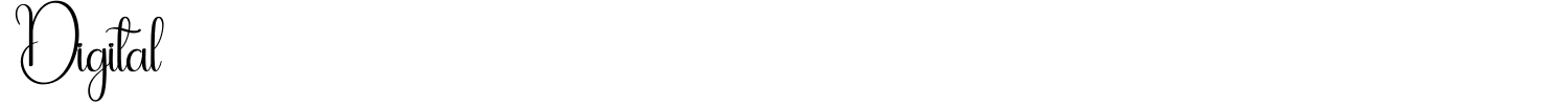 Digital Font preview