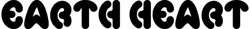 Earth Heart Font preview