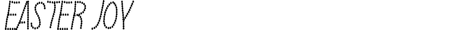 Easter Joy Font preview
