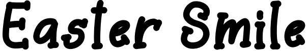 Easter Smile Font preview