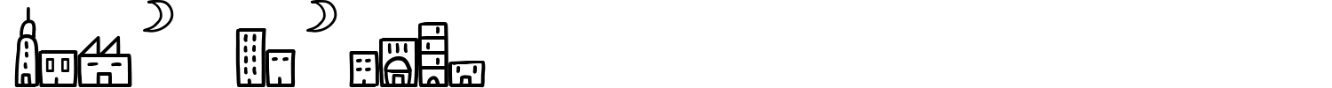 Easy Skyline Font preview