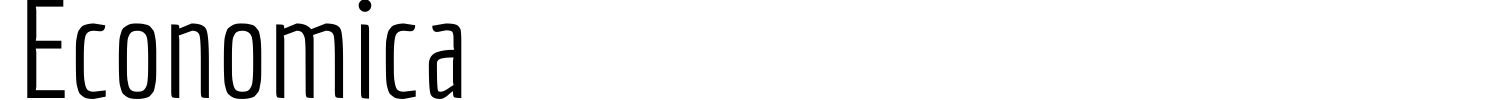 Economica Font preview