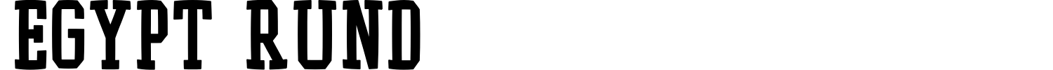 Egypt Rund Font preview