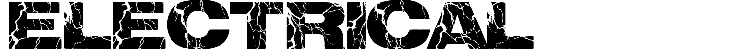 Electrical Font preview