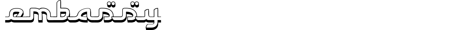 Embassy Font preview