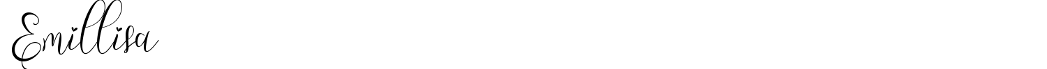 Emillisa Font preview