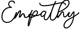 Empathy Font preview