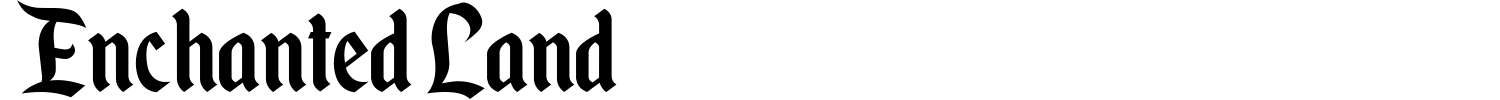 Enchanted Land Font preview