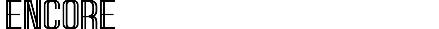 Encore Font preview