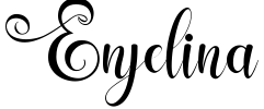 Enjelina Font preview