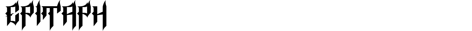 Epitaph Font preview