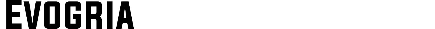 Evogria Font preview