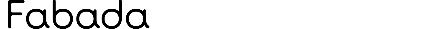 Fabada Font preview