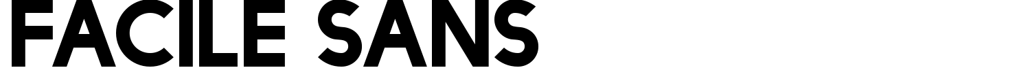 Facile Sans Font preview