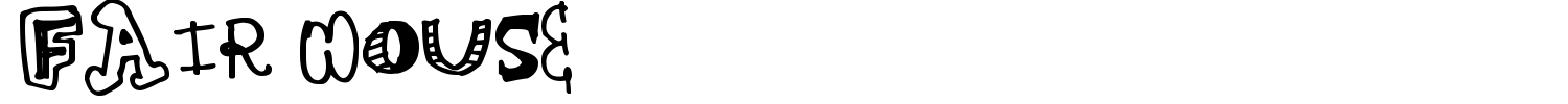 Fair House Font preview
