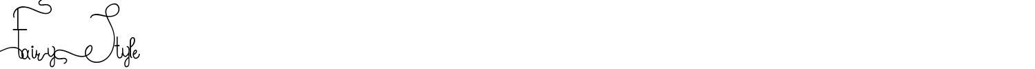 Fairy Style Font preview