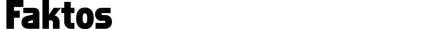 Faktos Font preview