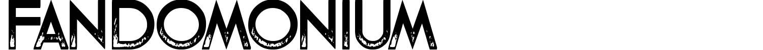 Fandomonium Font preview