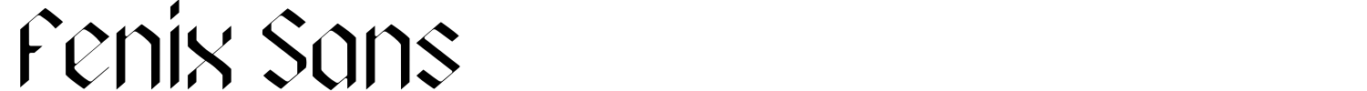 Fenix Sans Font preview