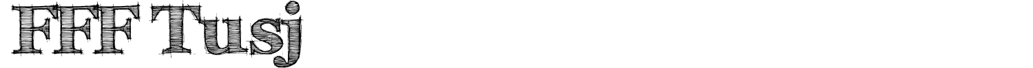 FFF Tusj Font preview