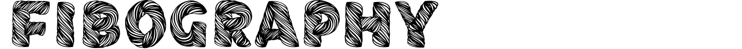 Fibography Font preview