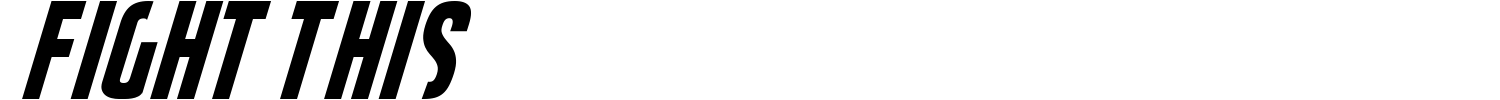 Fight This Font preview