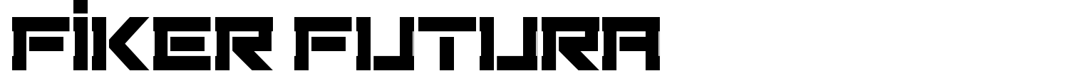 Fiker Futura Font preview