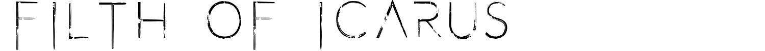 Filth Of Icarus Font preview