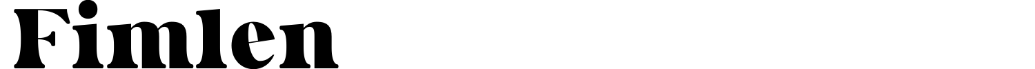 Fimlen Font preview