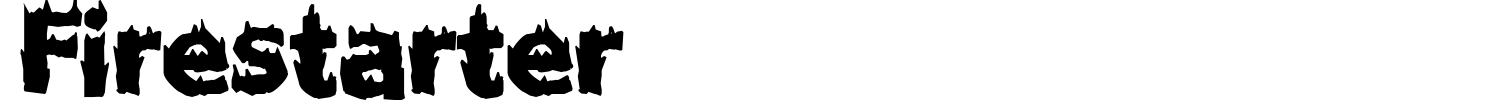Firestarter Font preview