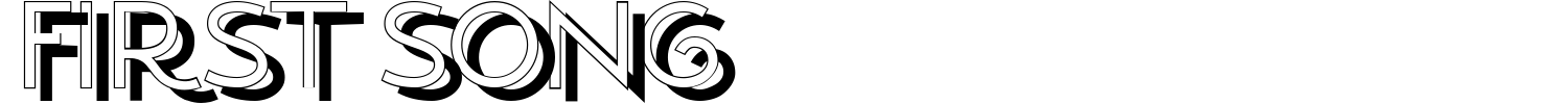 First Song Font preview