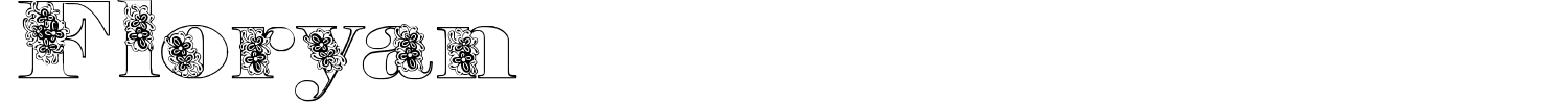 Floryan Font preview