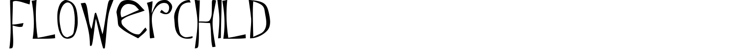 Flowerchild Font preview