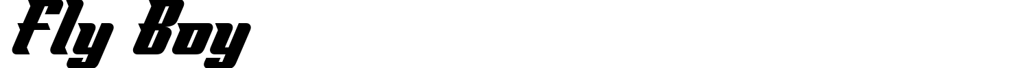 Fly Boy Font preview