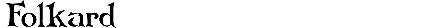 Folkard Font preview