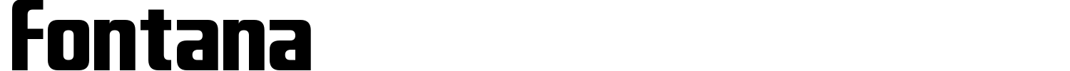 Fontana Font preview