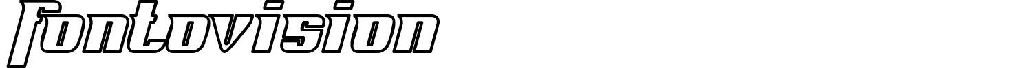 Fontovision Font preview