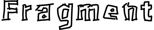 Fragment Font preview